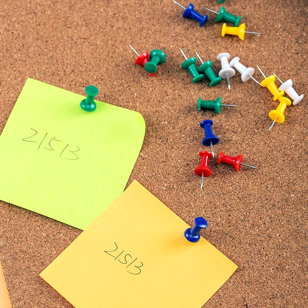 Deli Thumb Tacks (Push Pin) W0021 23mm