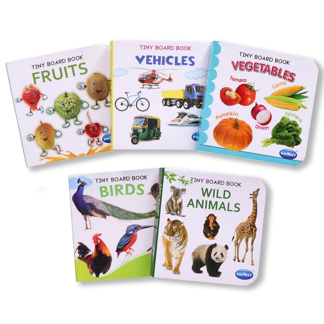 Navneet Tiny Board Book Vegetables