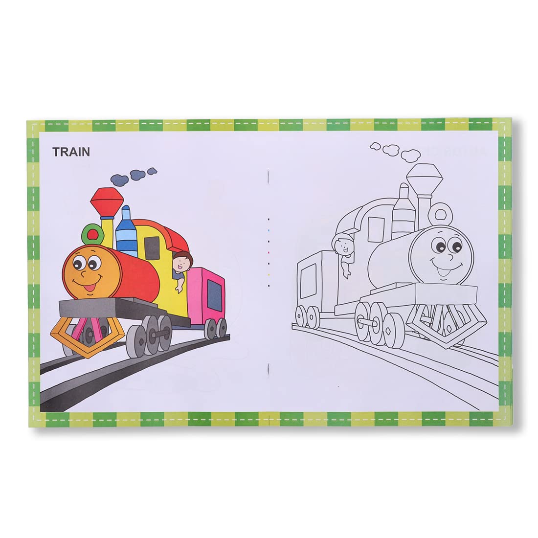 Navneet A Book of Copy Colouring-
Vehicles