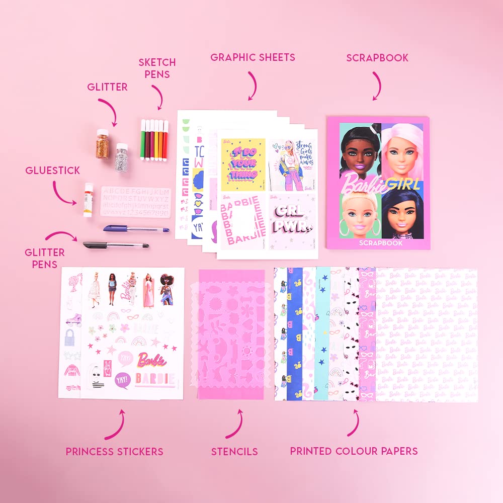 Barbie Scrapbook Kit Mattel Toys (Under 7 Yrs)