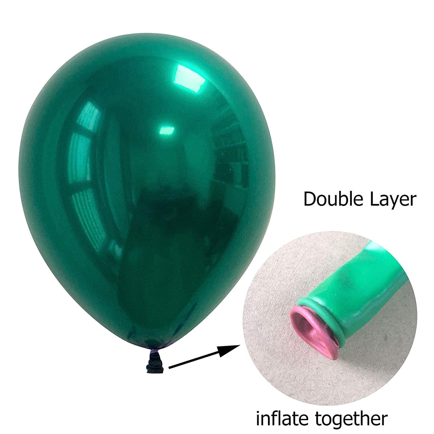 Balloon Metallic Dark Green
