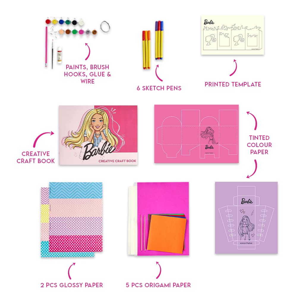 Barbie Creative Activity Kit Mattel Toys