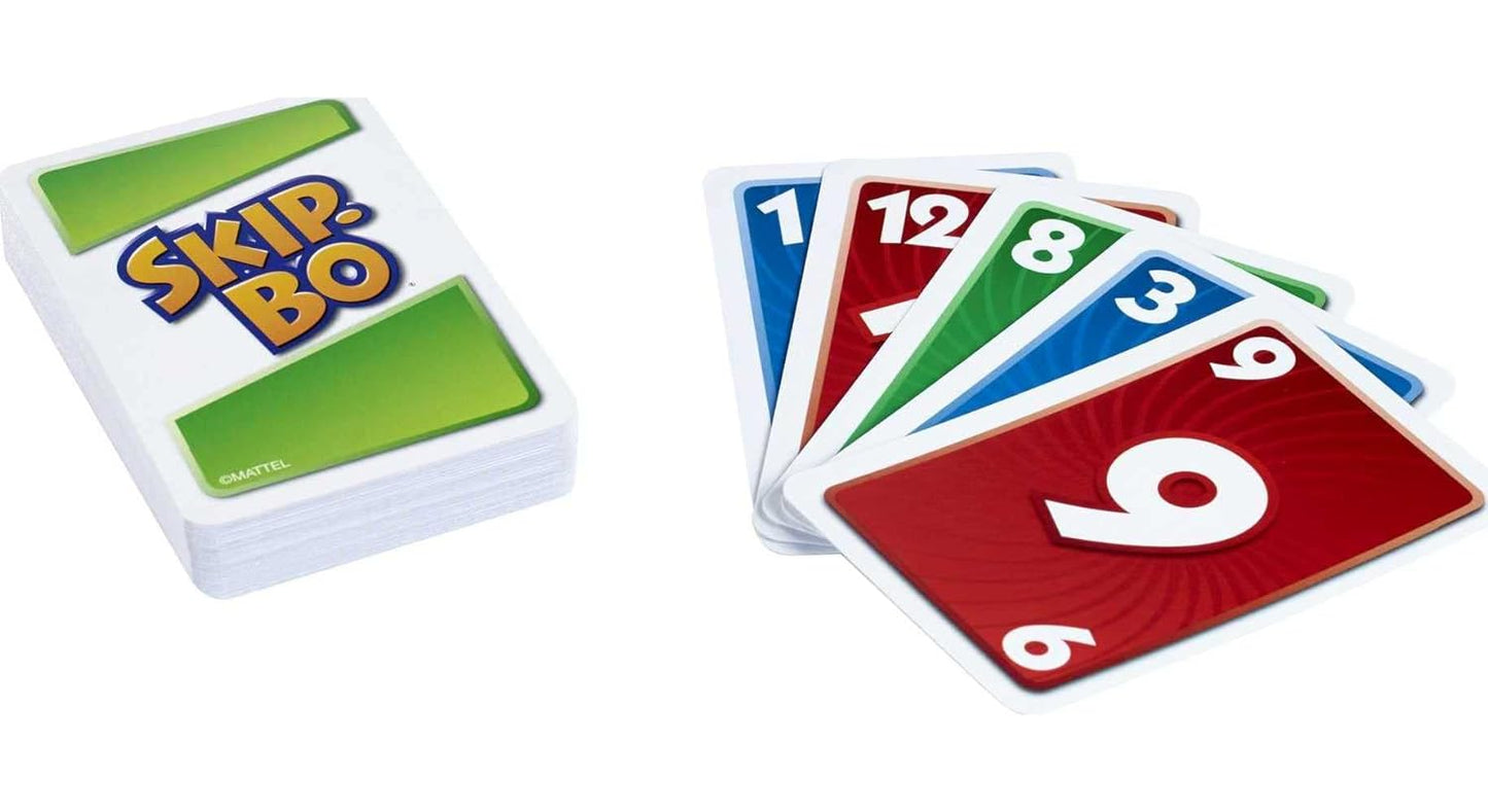 Mattel SKIP BO Card Game