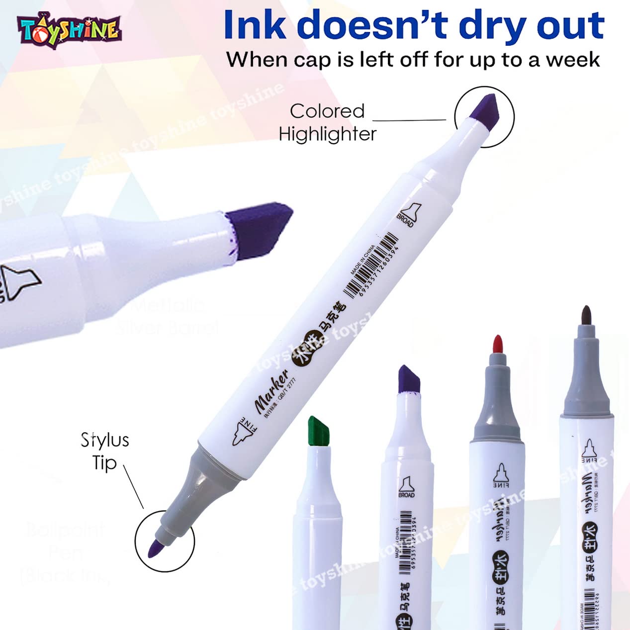 Alcohol Marker Set 36 Pcs