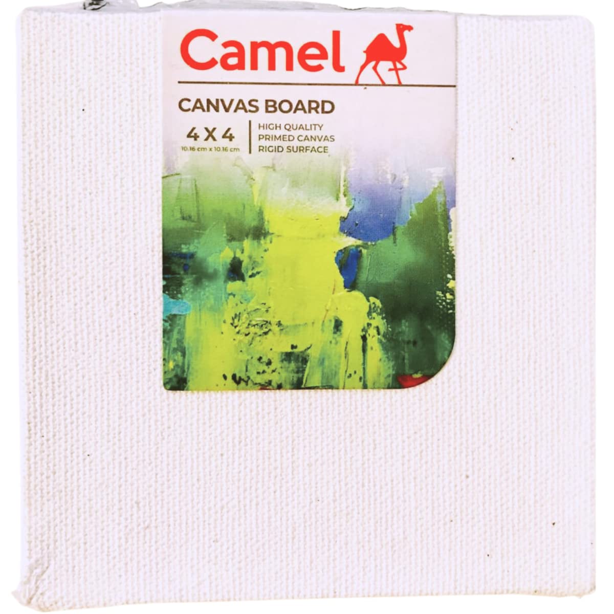 Camel 4"x4" Square Canvas Board