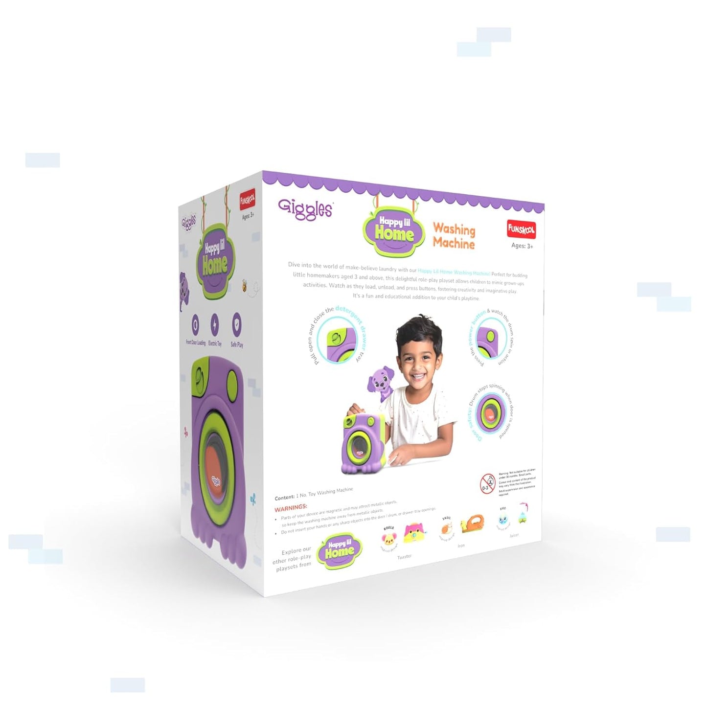 Giggles HAPPY LIL WASHING MACHINE (3+ Y)