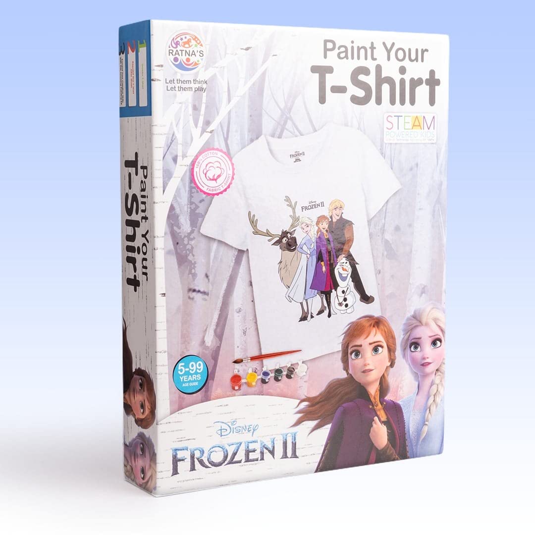Ratna Paint Your T Shirt Disney Frozen II 5+