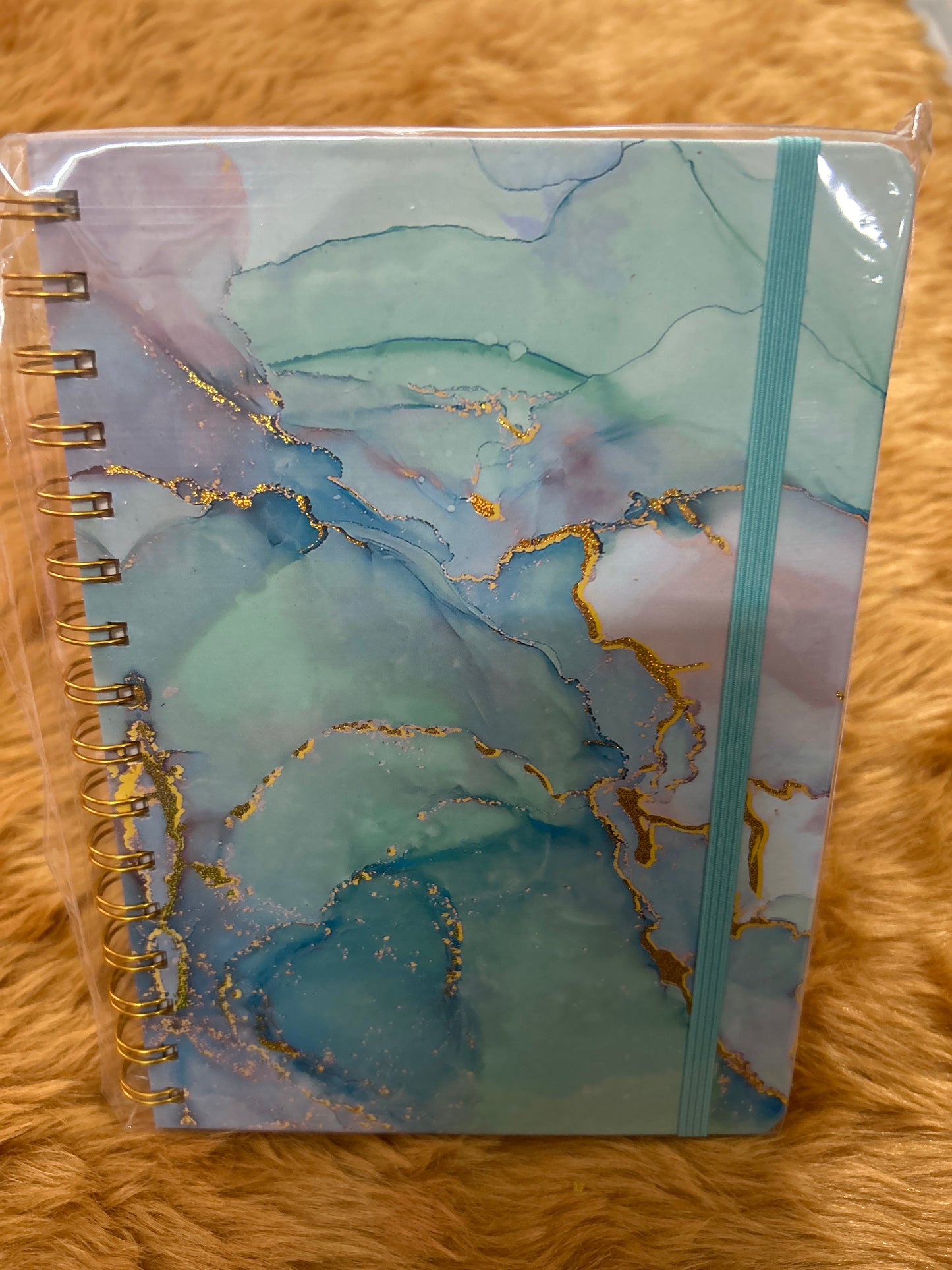 A5 Spiral Diary 1801-4- Alcohol Ink Design