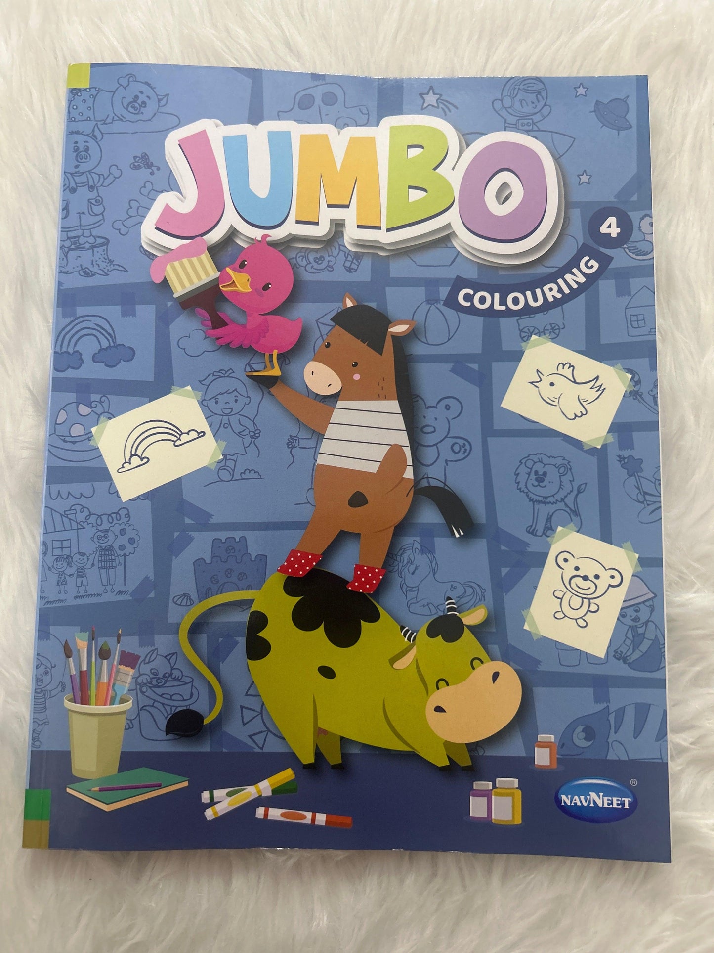 Navneet Jumbo Colouring 4 - Gift Hub Mart
