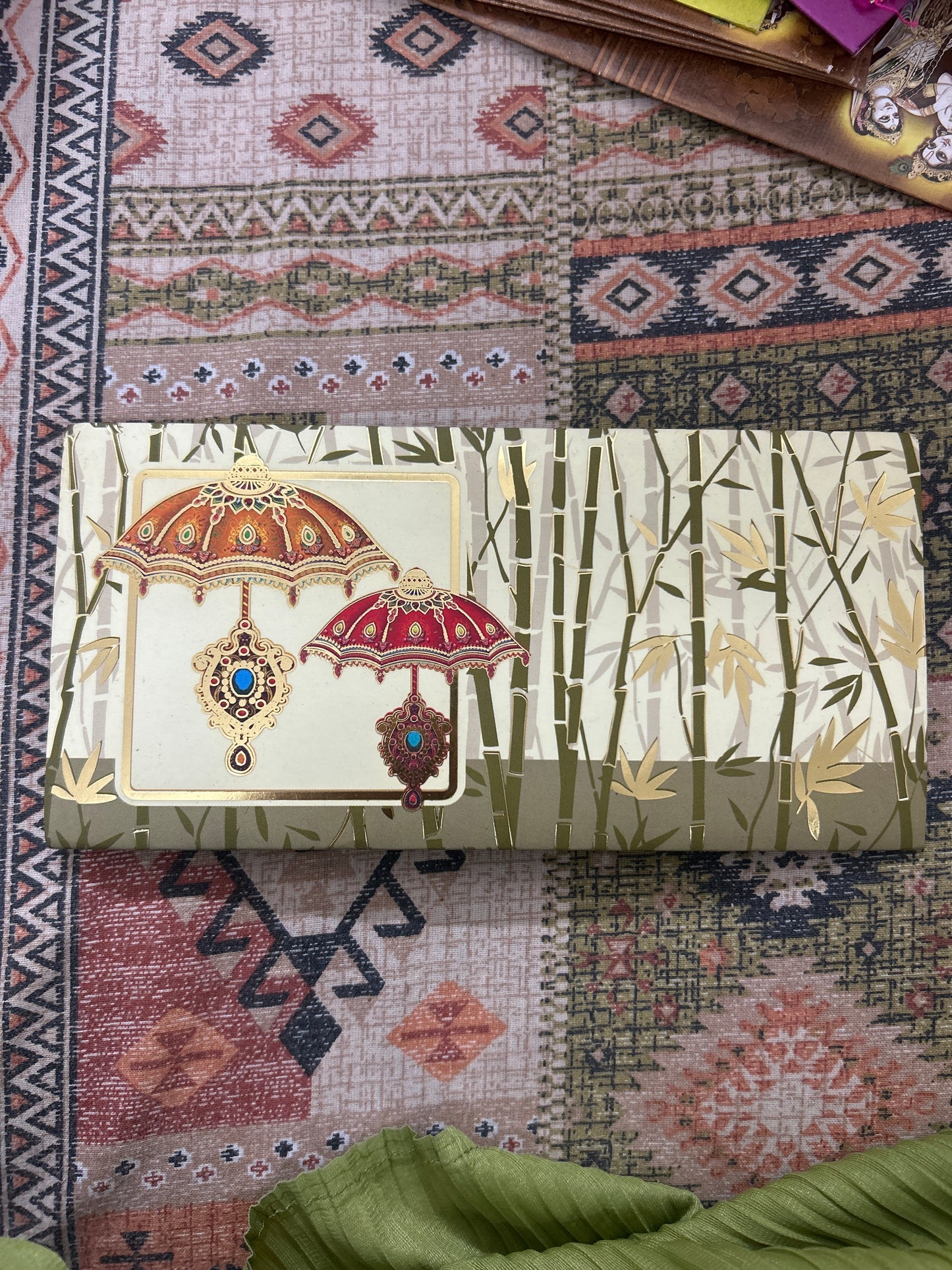 Money Envelope 3 Fold Chhattar Design