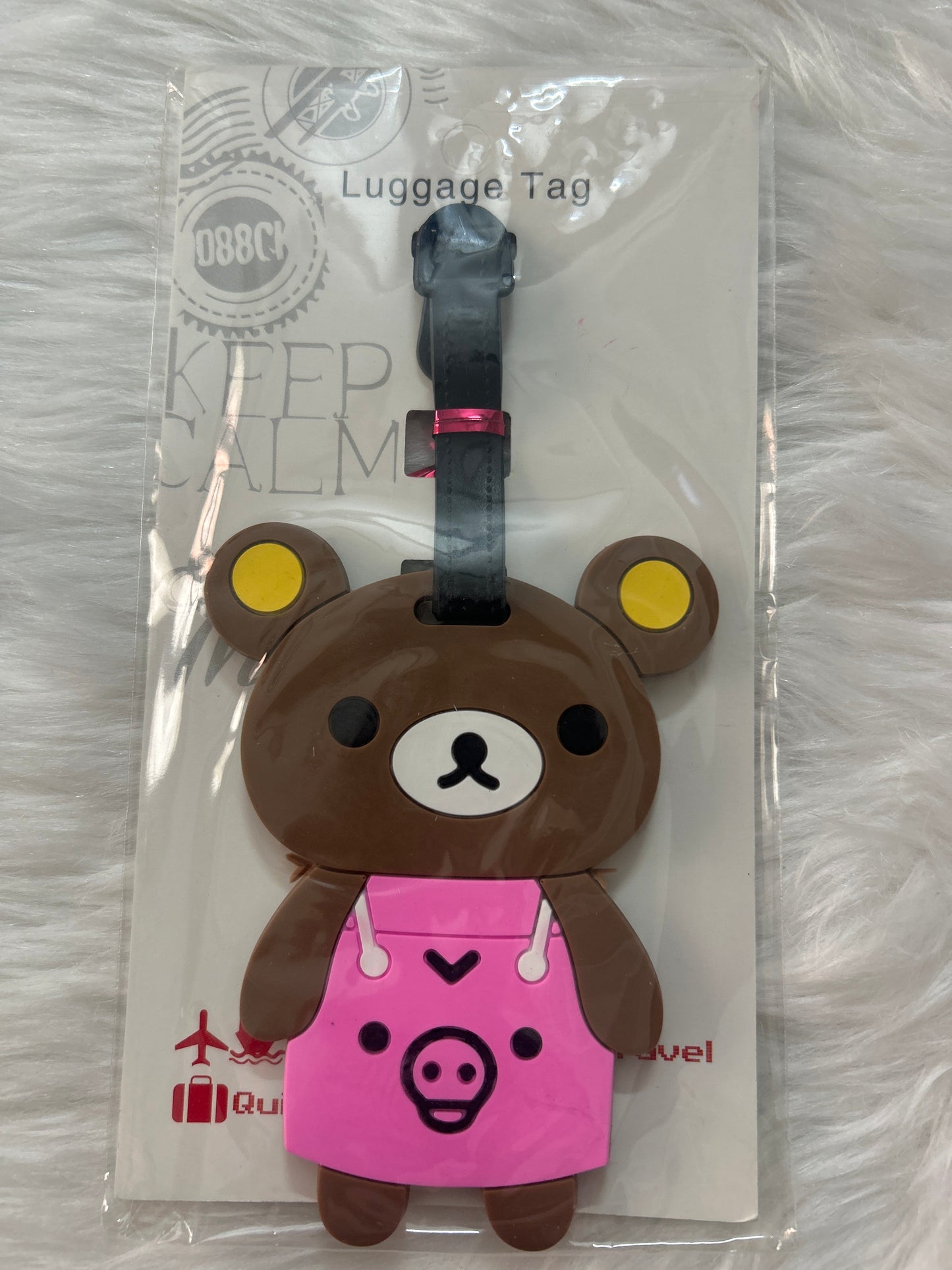 Luggage Tag Bear