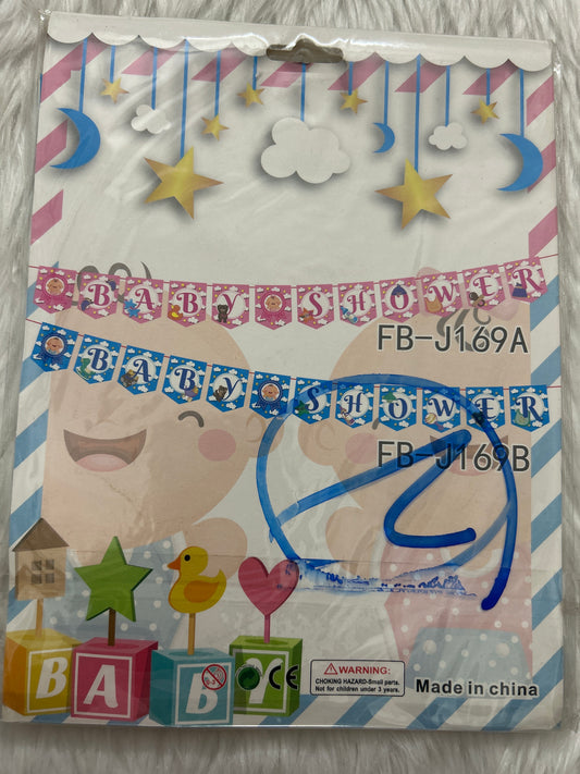 Baby Shower Banner FBJ169A