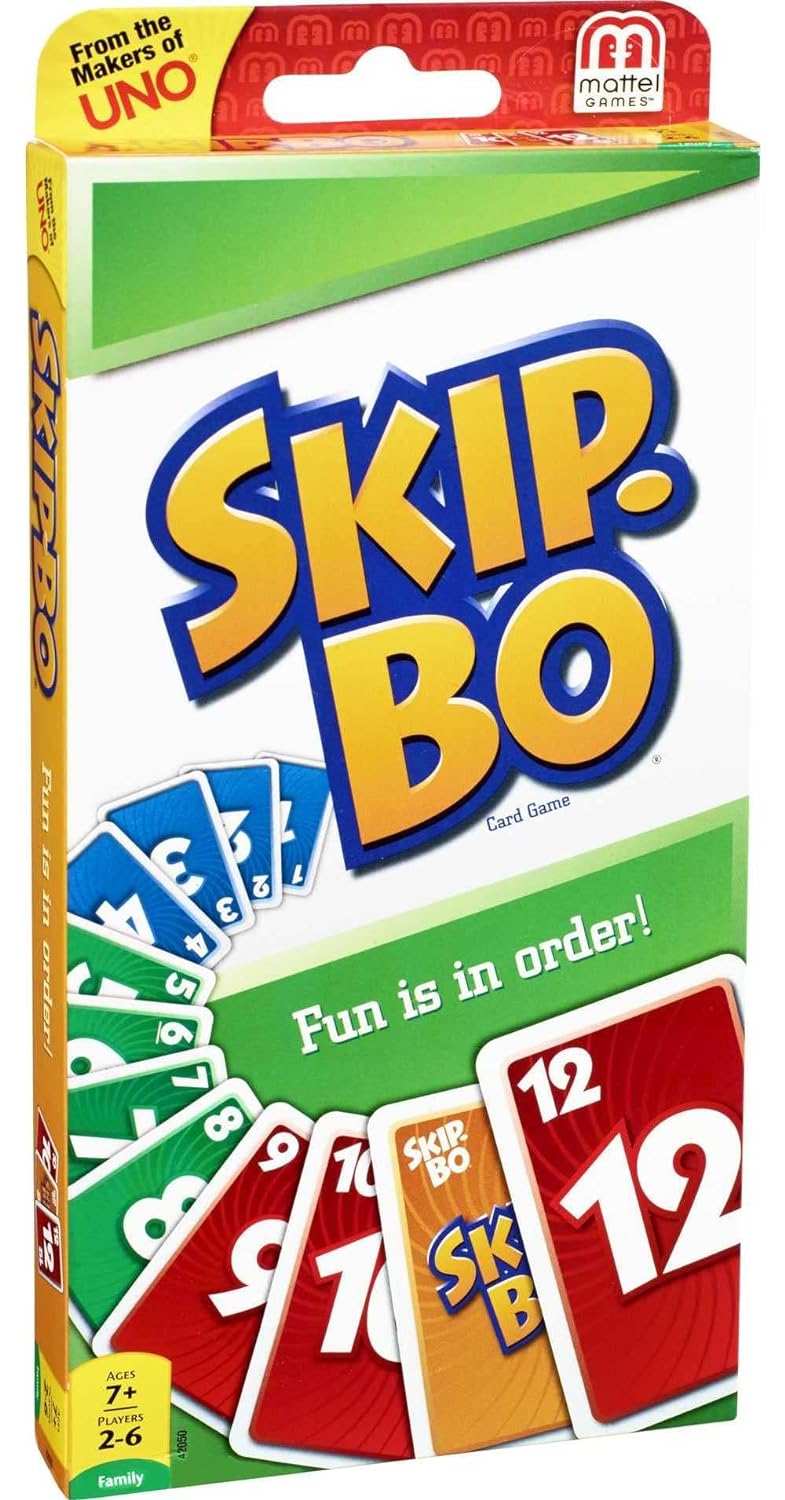 Mattel SKIP BO Card Game