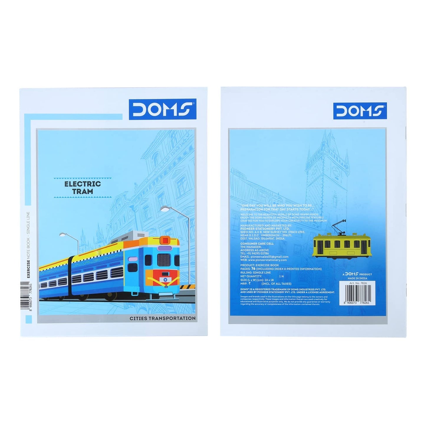 Doms Single Line Copy 100 Pages