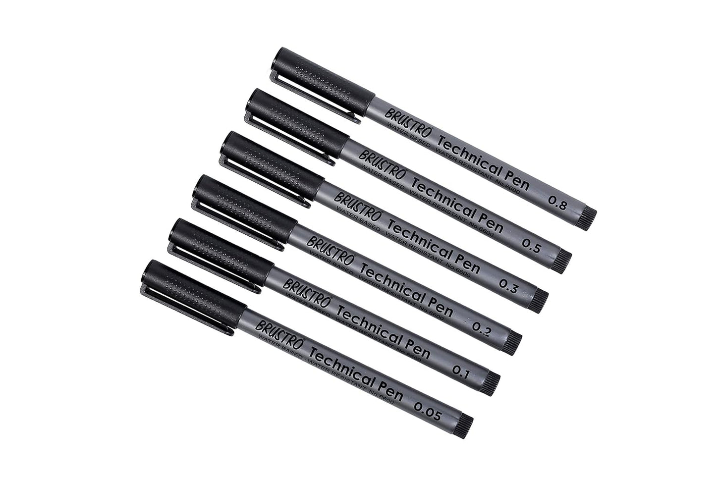 Fineliner Pen 0.1 Black Brustro Technical Pen