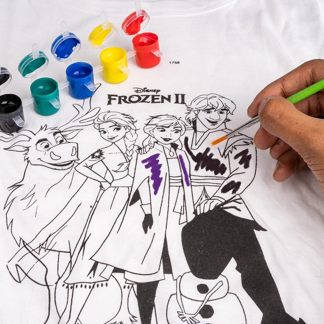 Ratna Paint Your T Shirt Disney Frozen II 5+