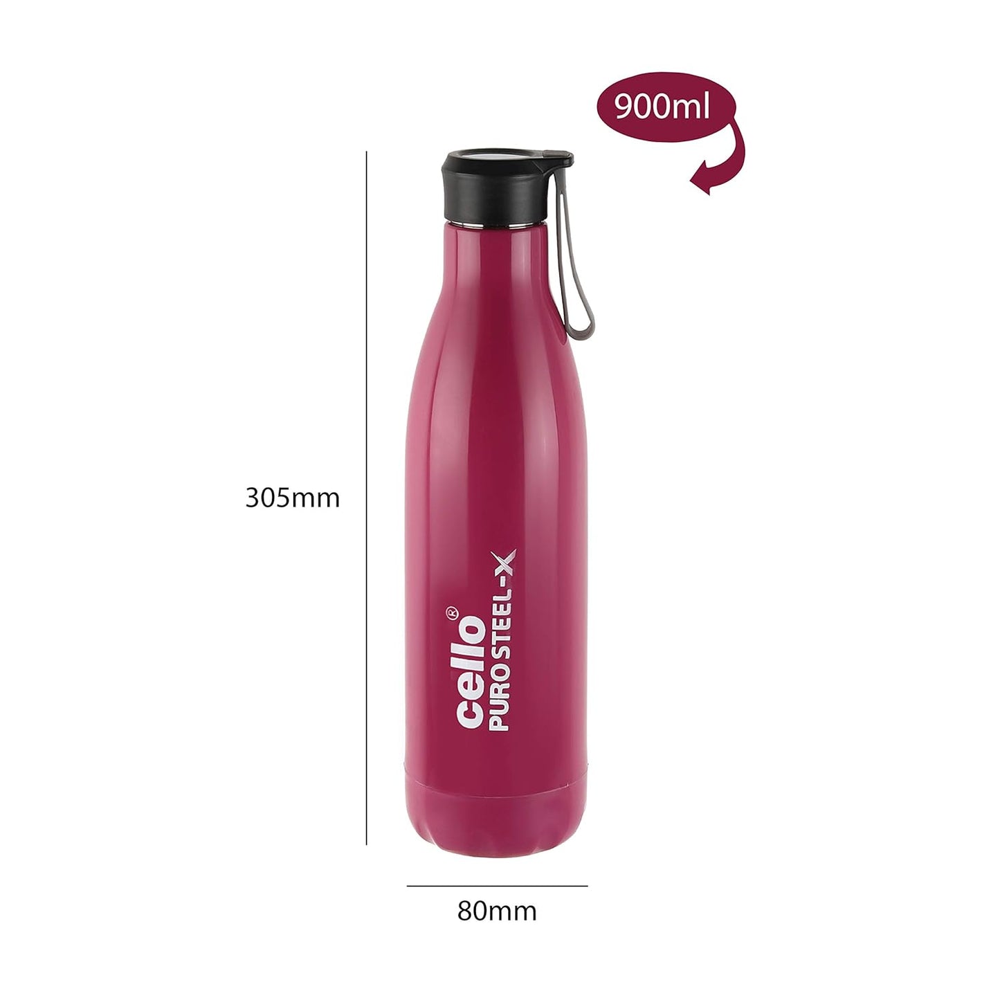 Cello Puro Steel X Neo 900 Bottle