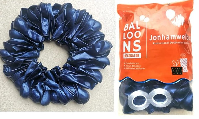 Balloon Metallic Dark Blue