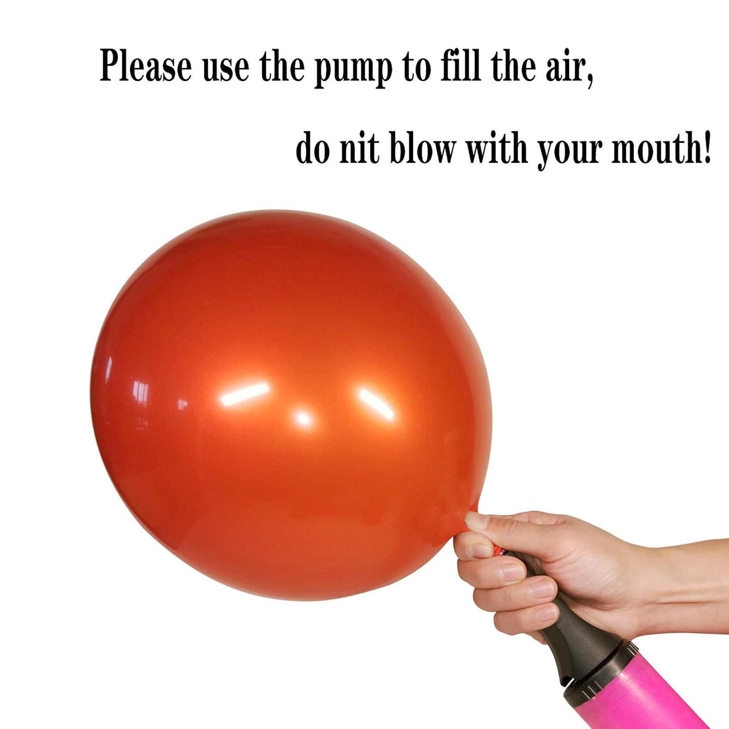 Balloon Metallic Orange