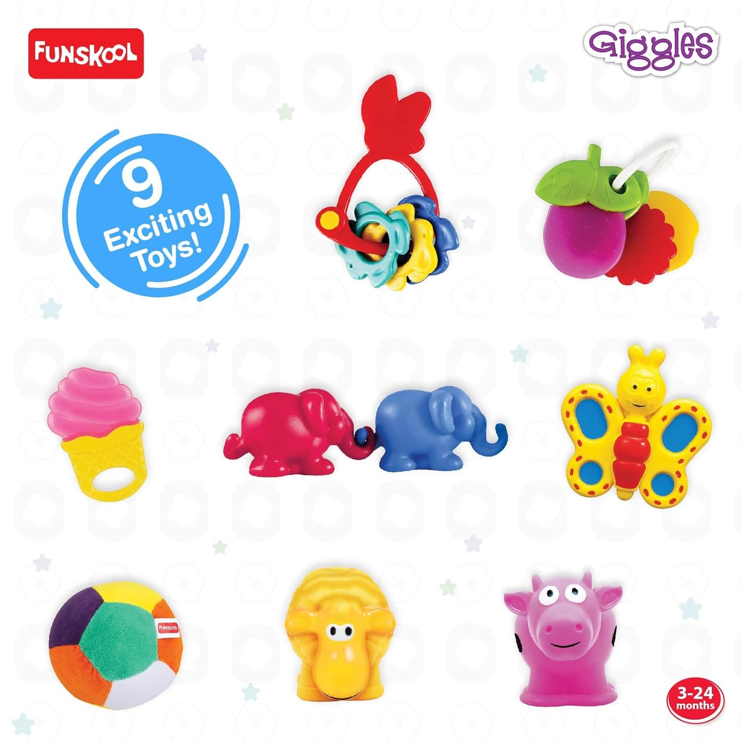 Funskool Giggles Giftset (9 Toys)
