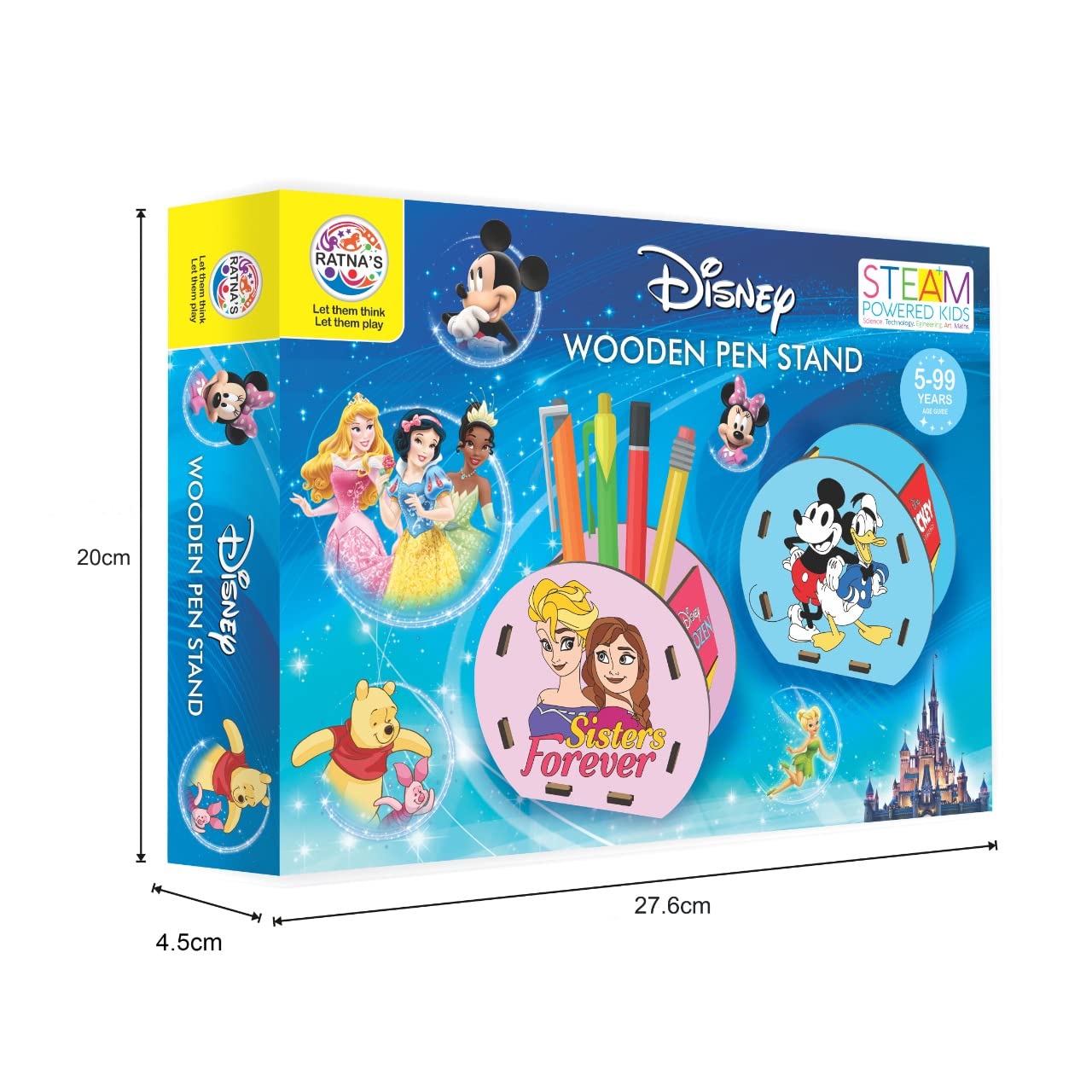 Ratna Disney Wooden Pen Stand 5+