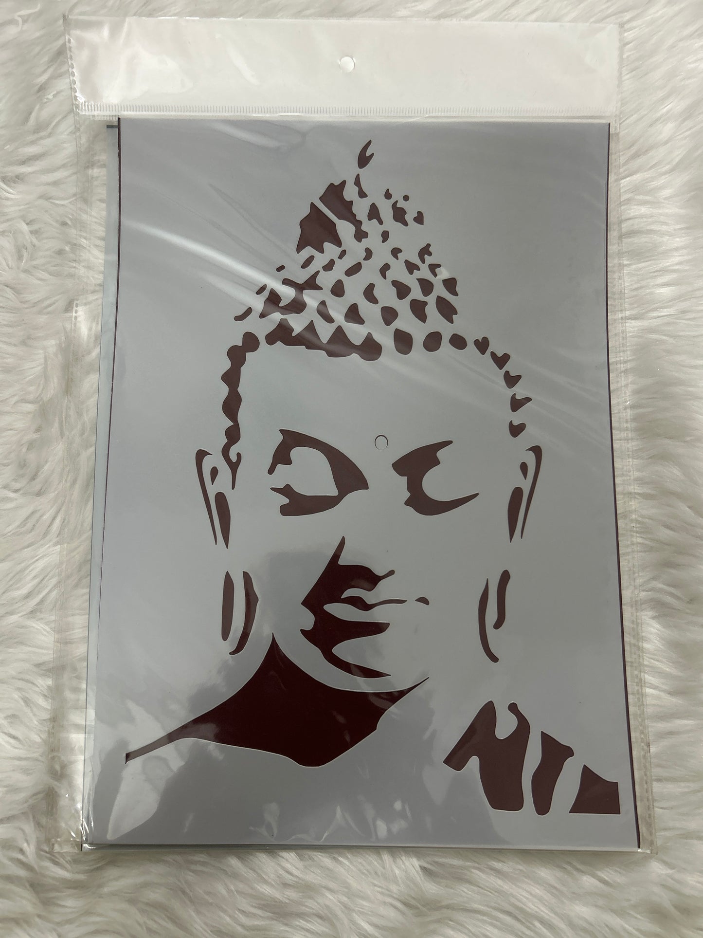 Plastic Stencil- Gautam Buddha