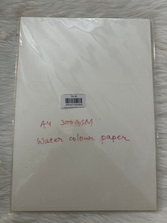 A4 WATER COLOUR PAPER 300GSM- Doms Amariz
