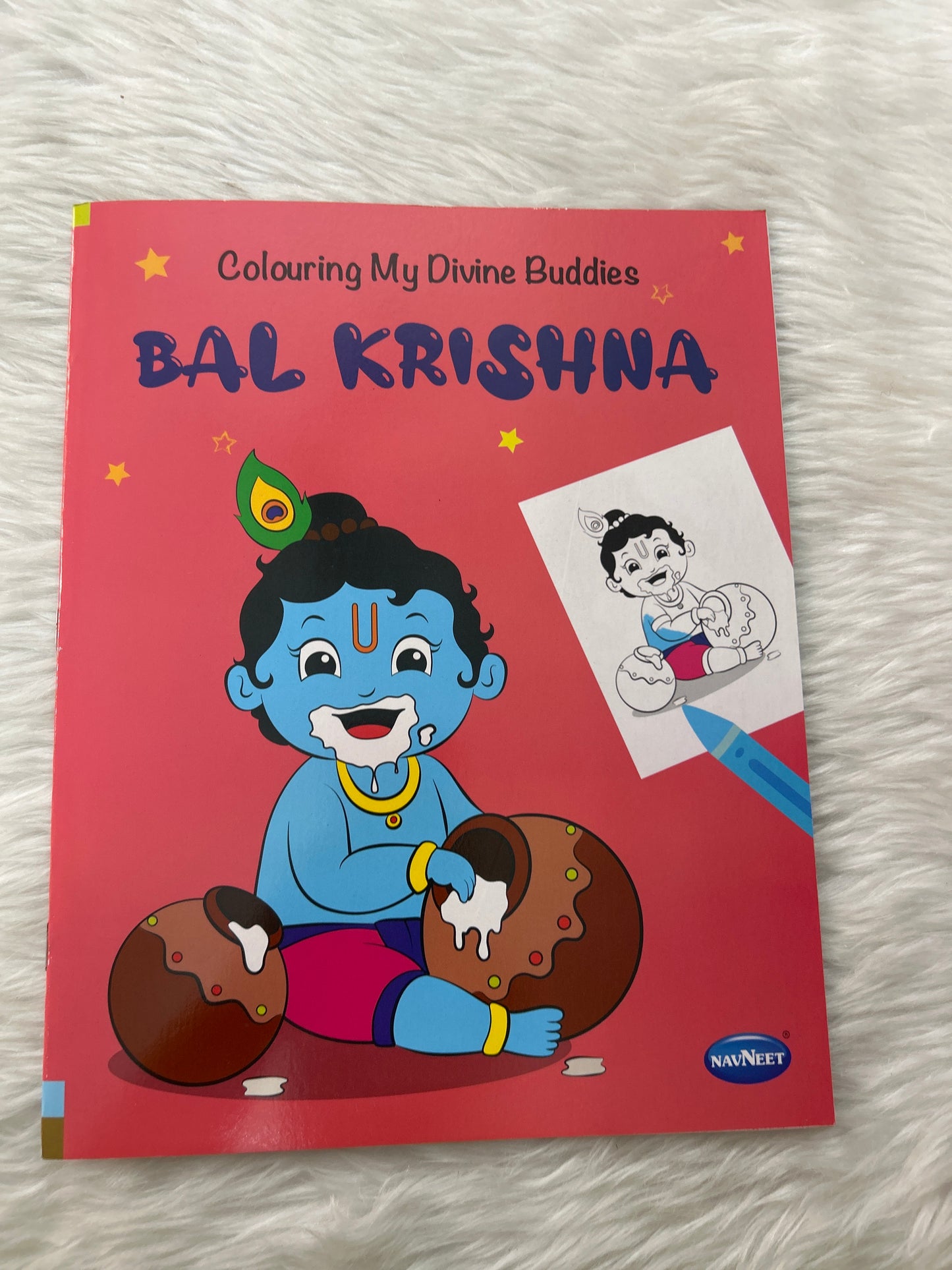 Navneet Colouring My Divine Buddies- Bal Krishna