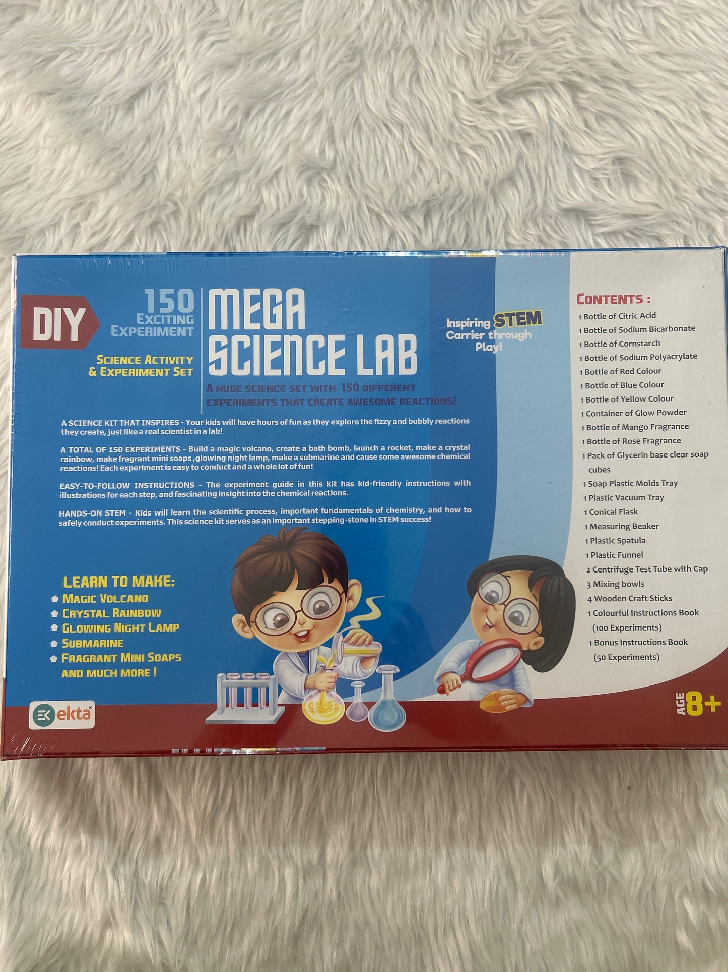 Ekta DIY Mega Science Lab Kit (8+)