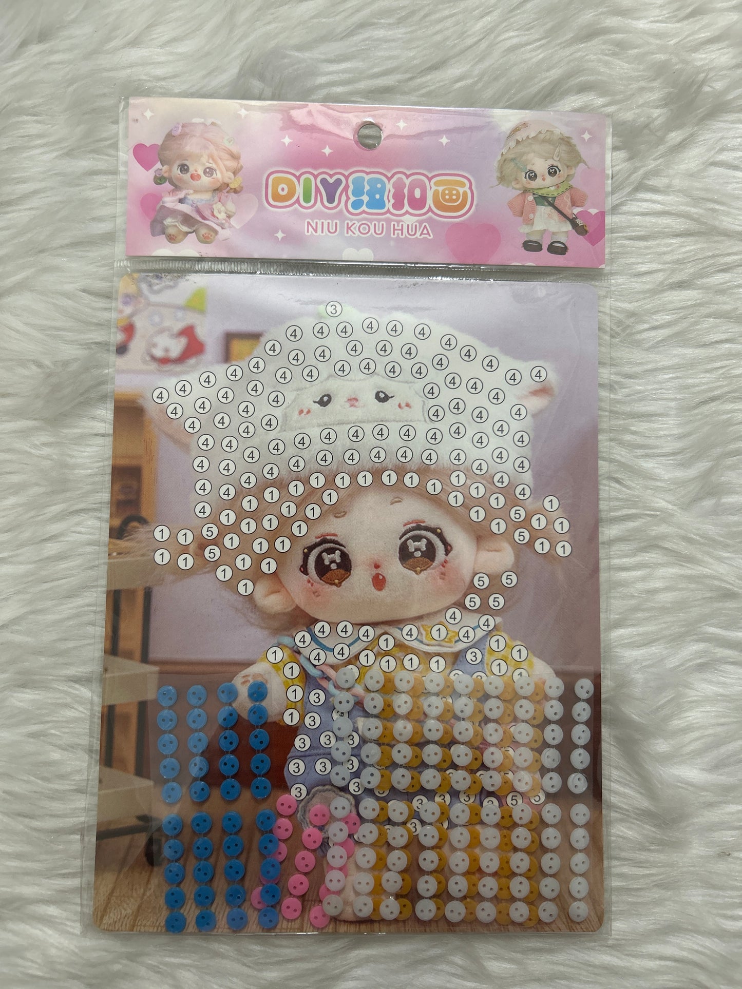 DIY Button Painting