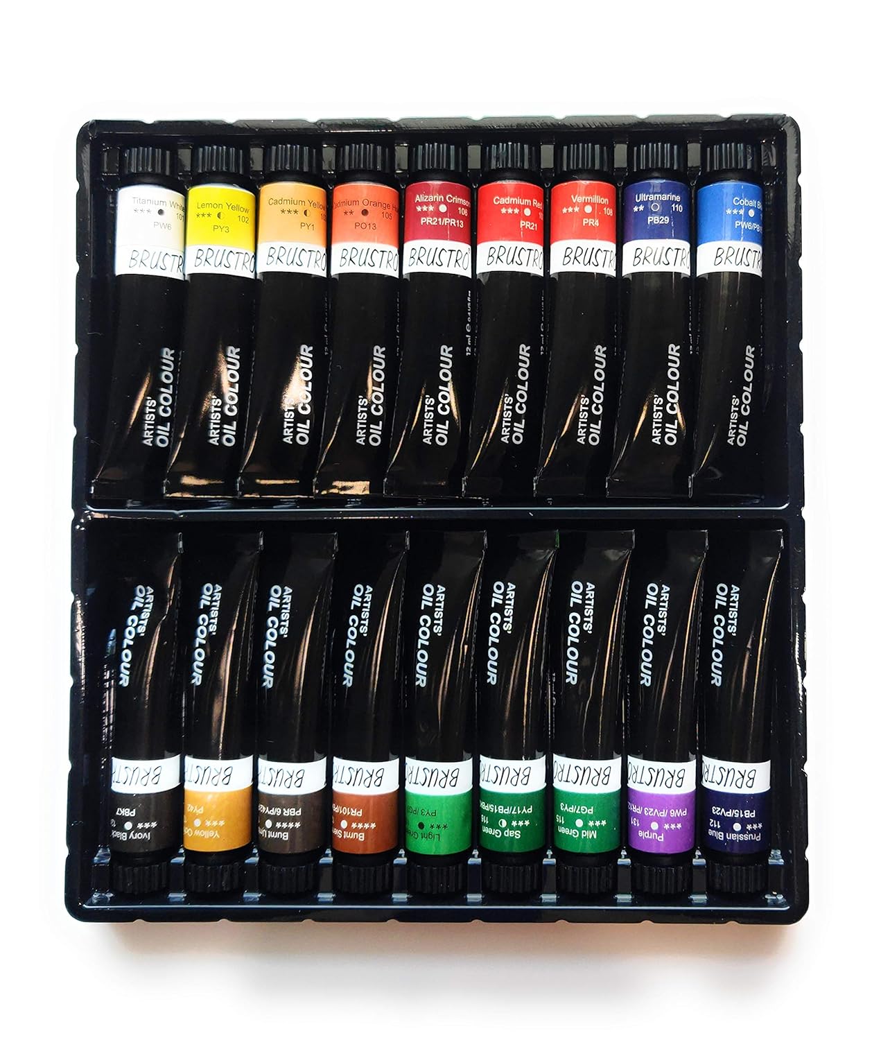 BR Oil Colour Tube Set 18x12 ml