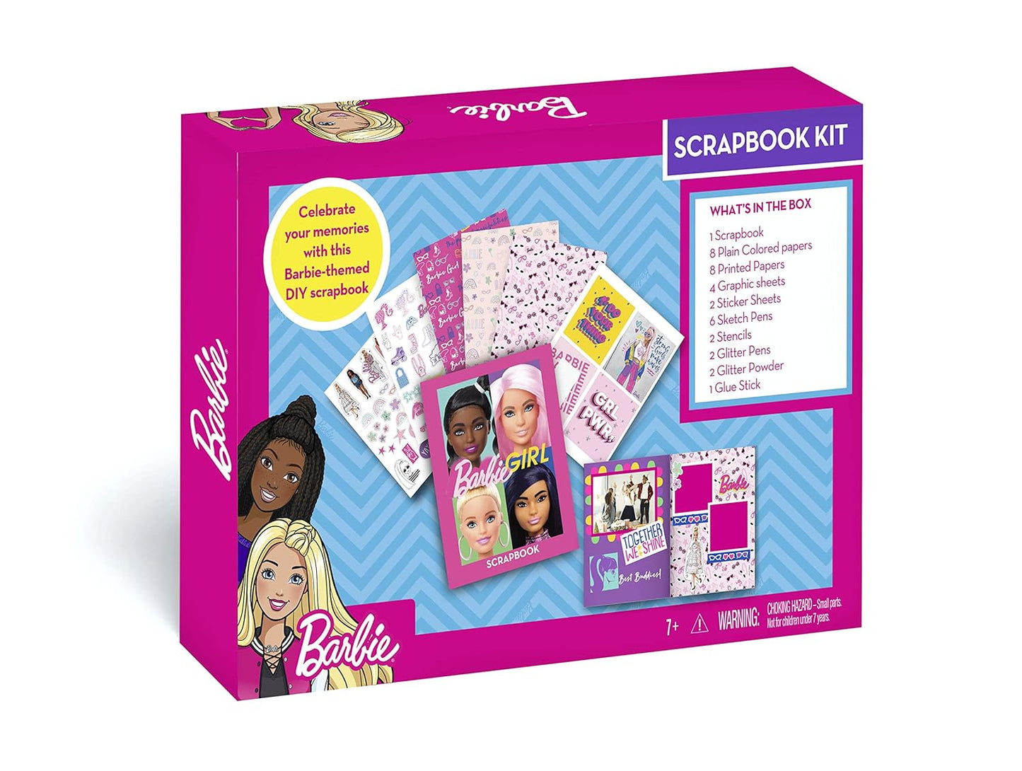 Barbie Scrapbook Kit Mattel Toys (Under 7 Yrs)