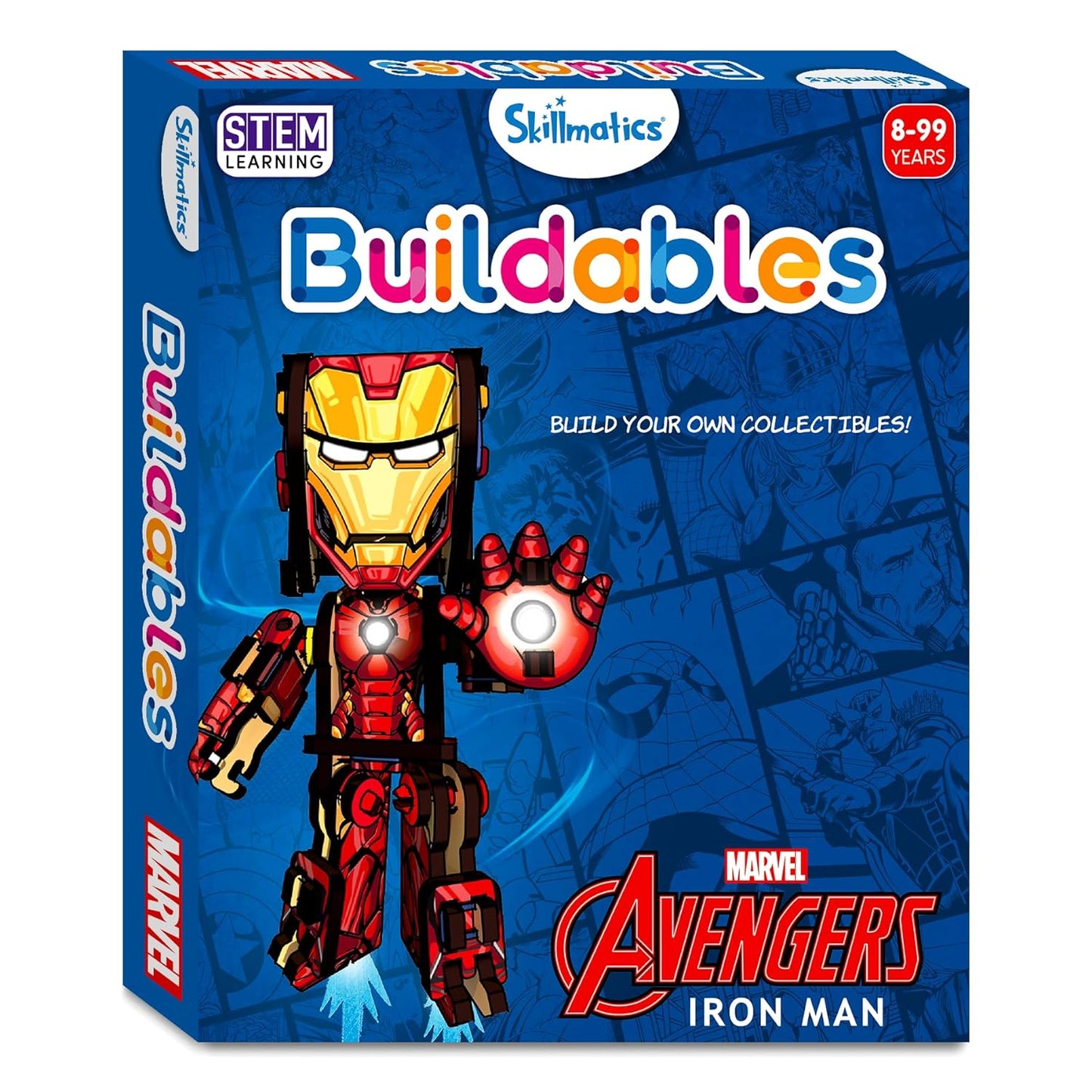Skillmatics Buildables Ironman Action Figure 8+