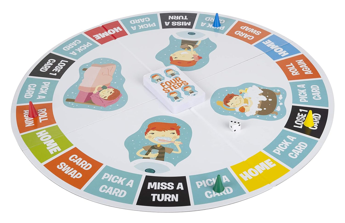 Funskool FOUR STEPS GAME 5+