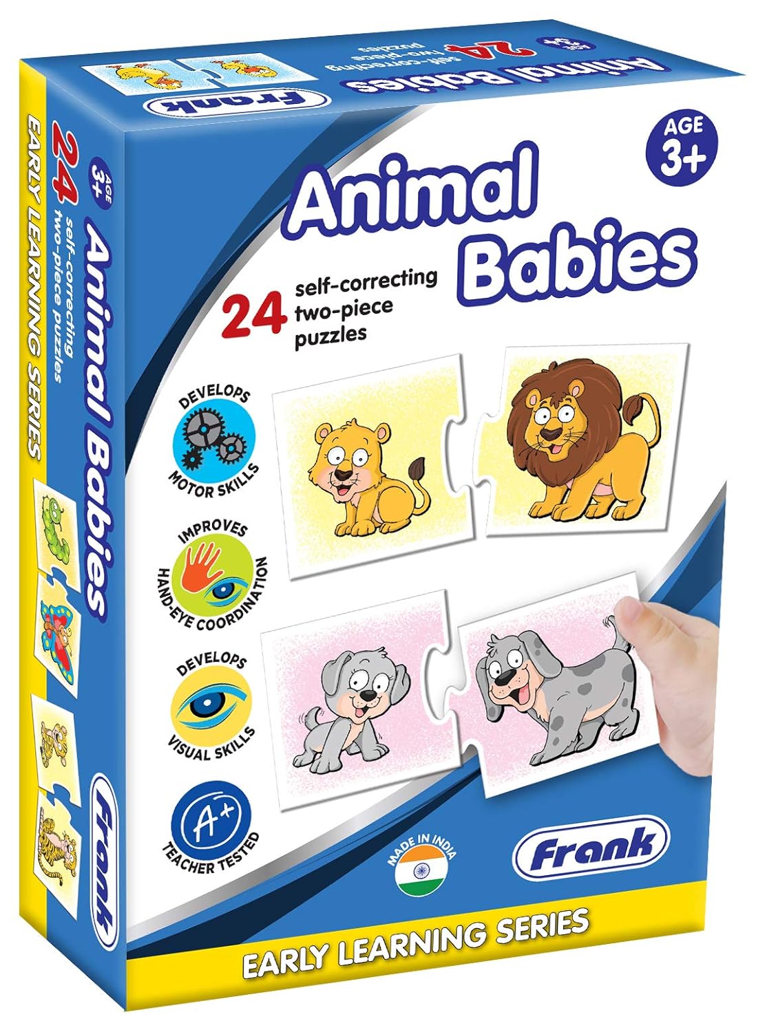 Animals & Babies 2 Pc Puzzle Frank