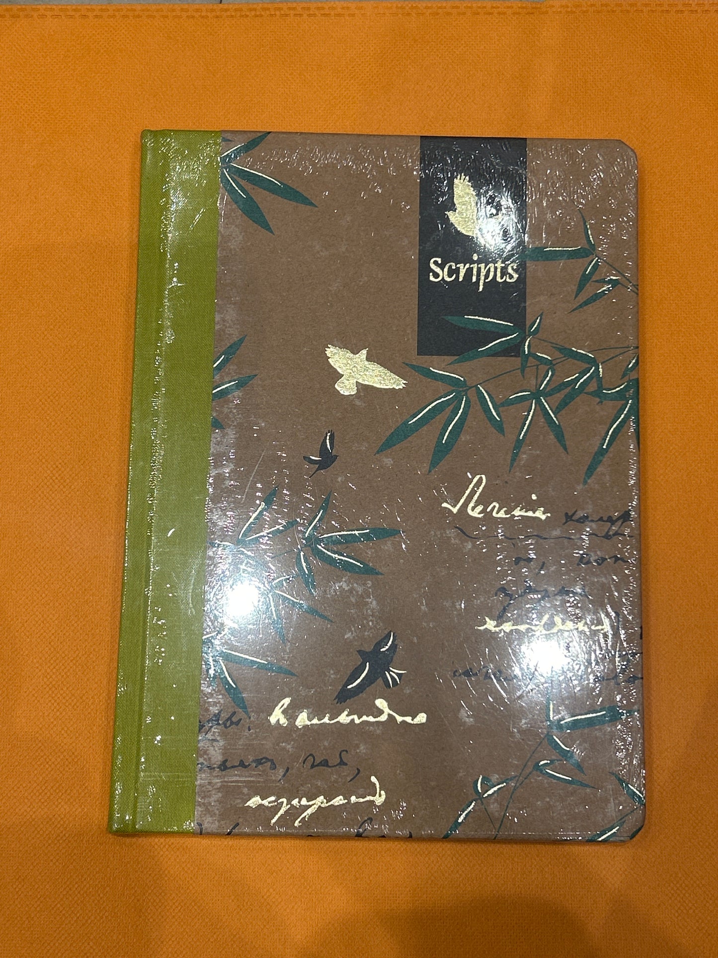 Nightingale Rustic Scripts Notebook