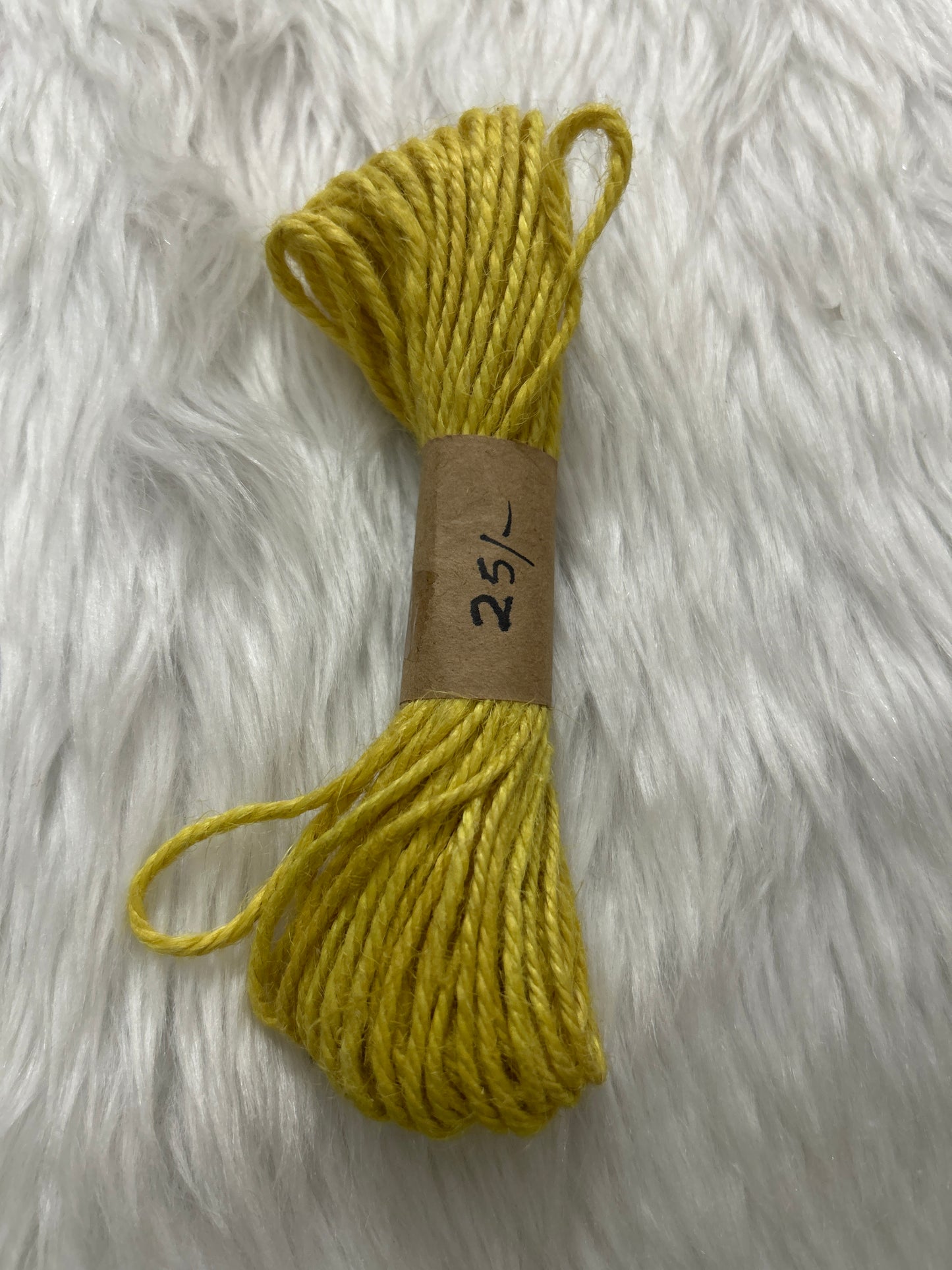 Jute Rope Yellow