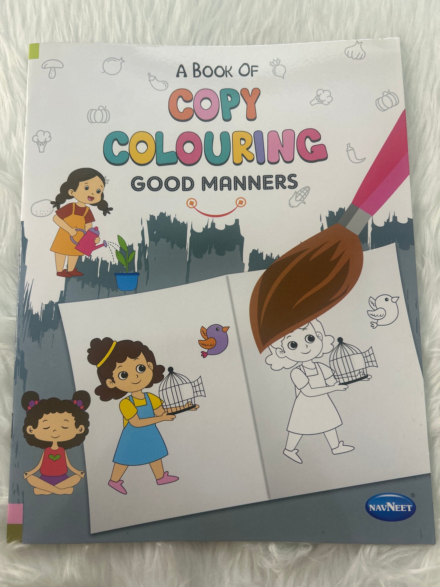 Navneet Copy Colouring Book- Good Manners