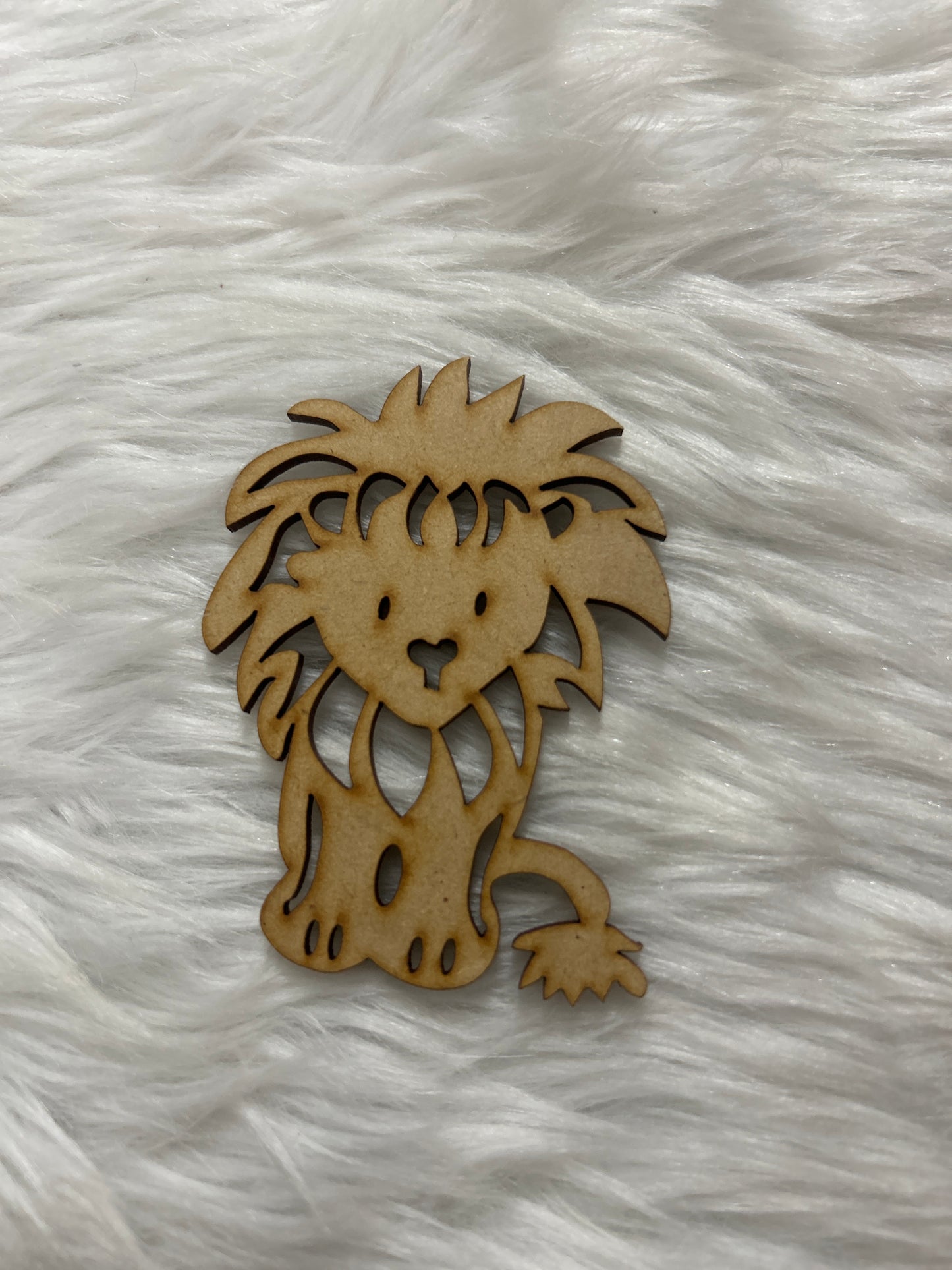 Laser Cut MDF Painting - Lion King