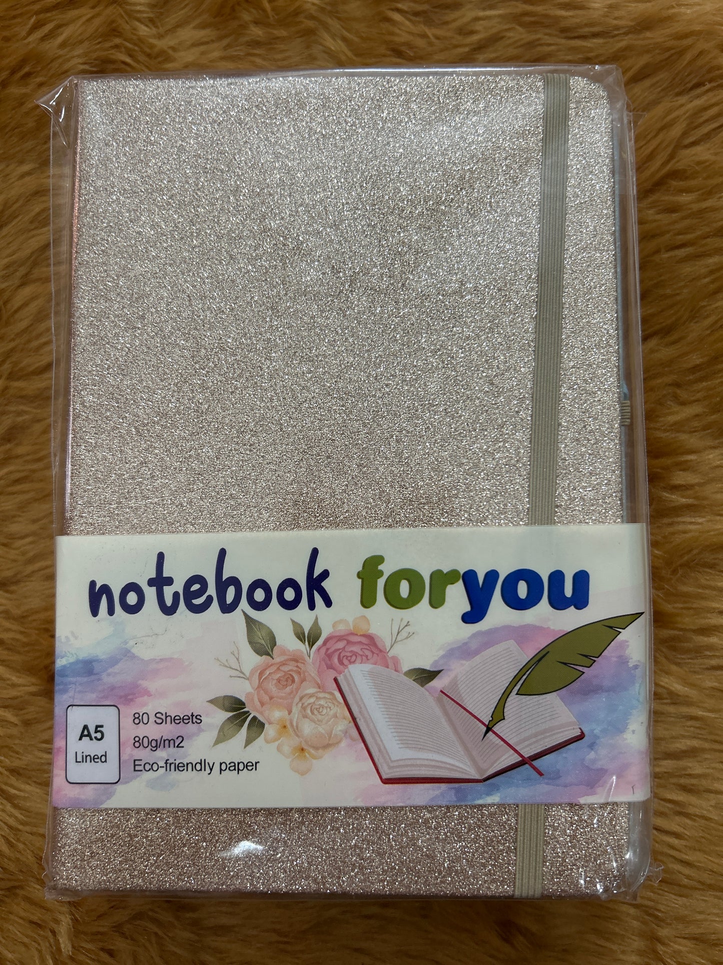 A5 Glitter Diary 5803-8