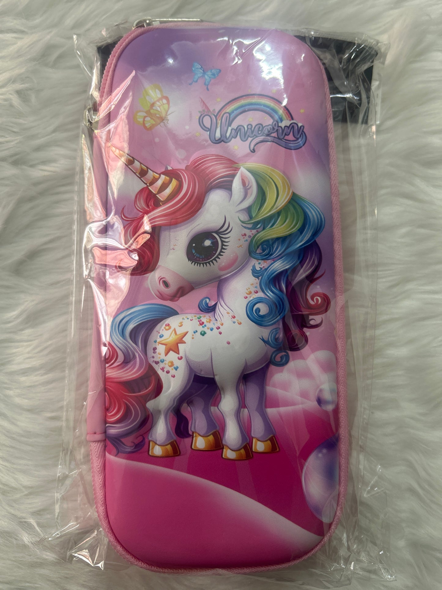 Pencil Pouch 3D Unicorn
