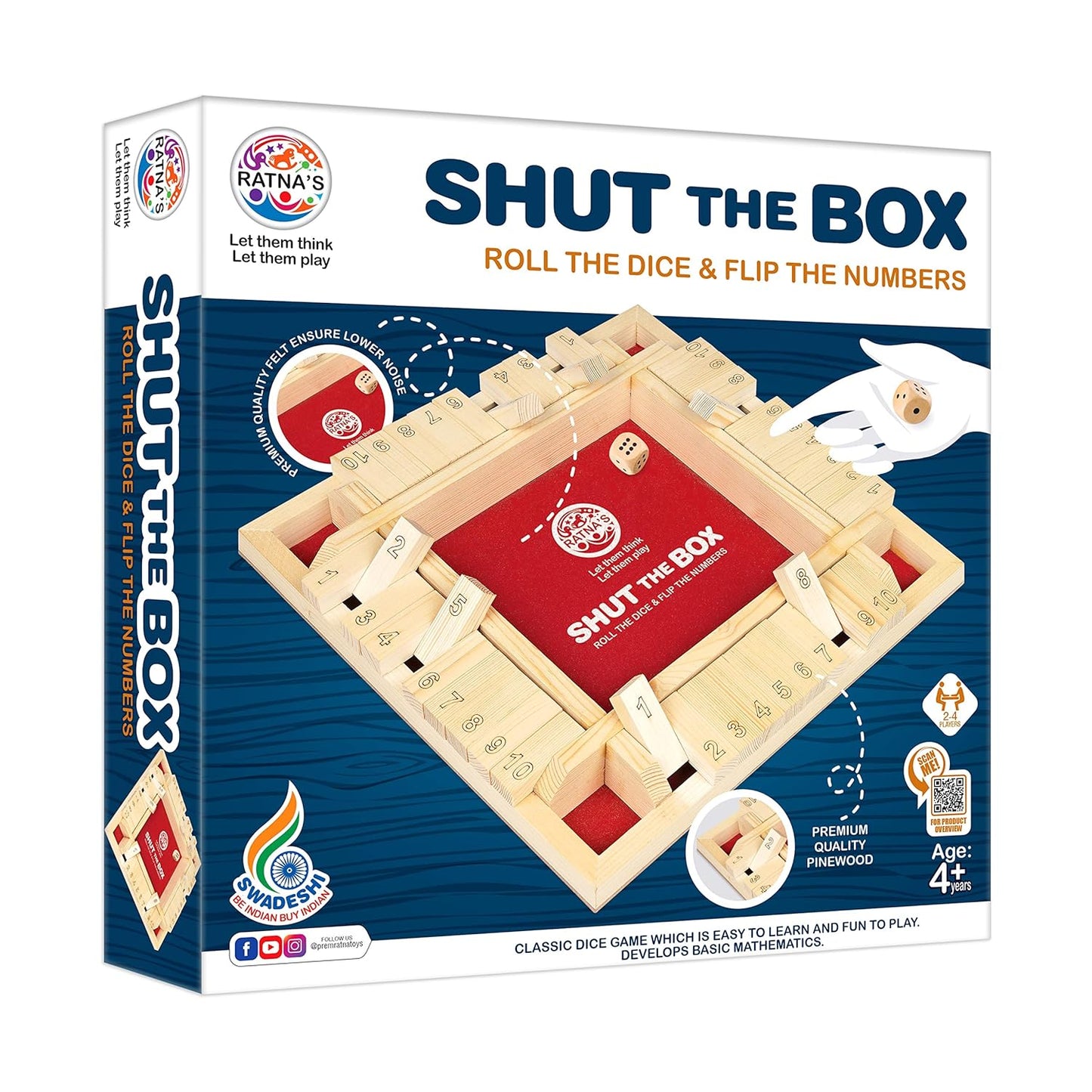Ratna Shut The Box 4+