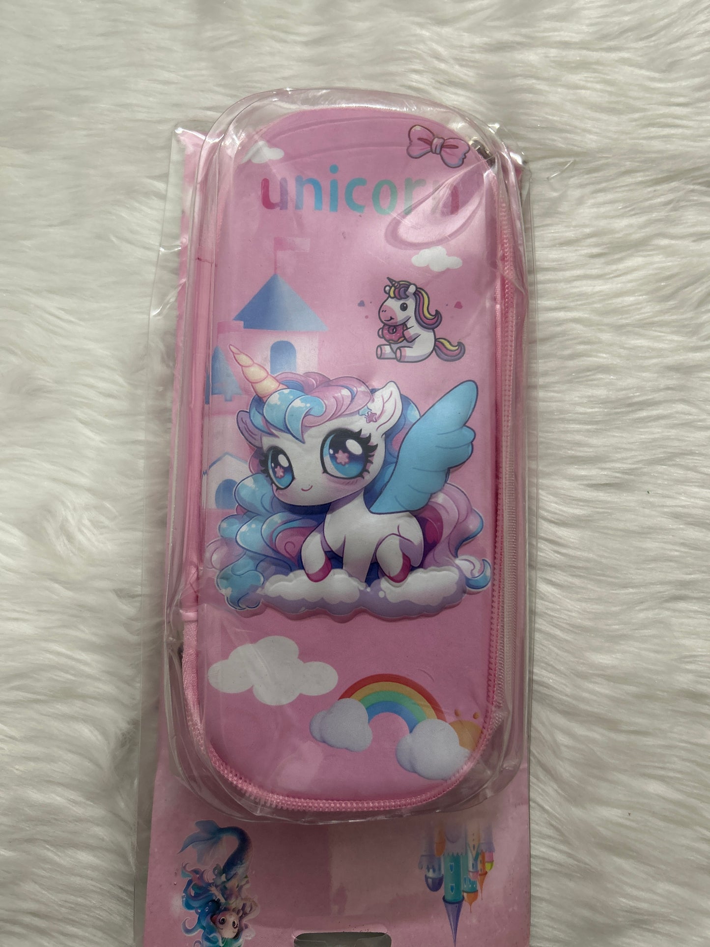 Fancy 3D Unicorn Pencil Pouch