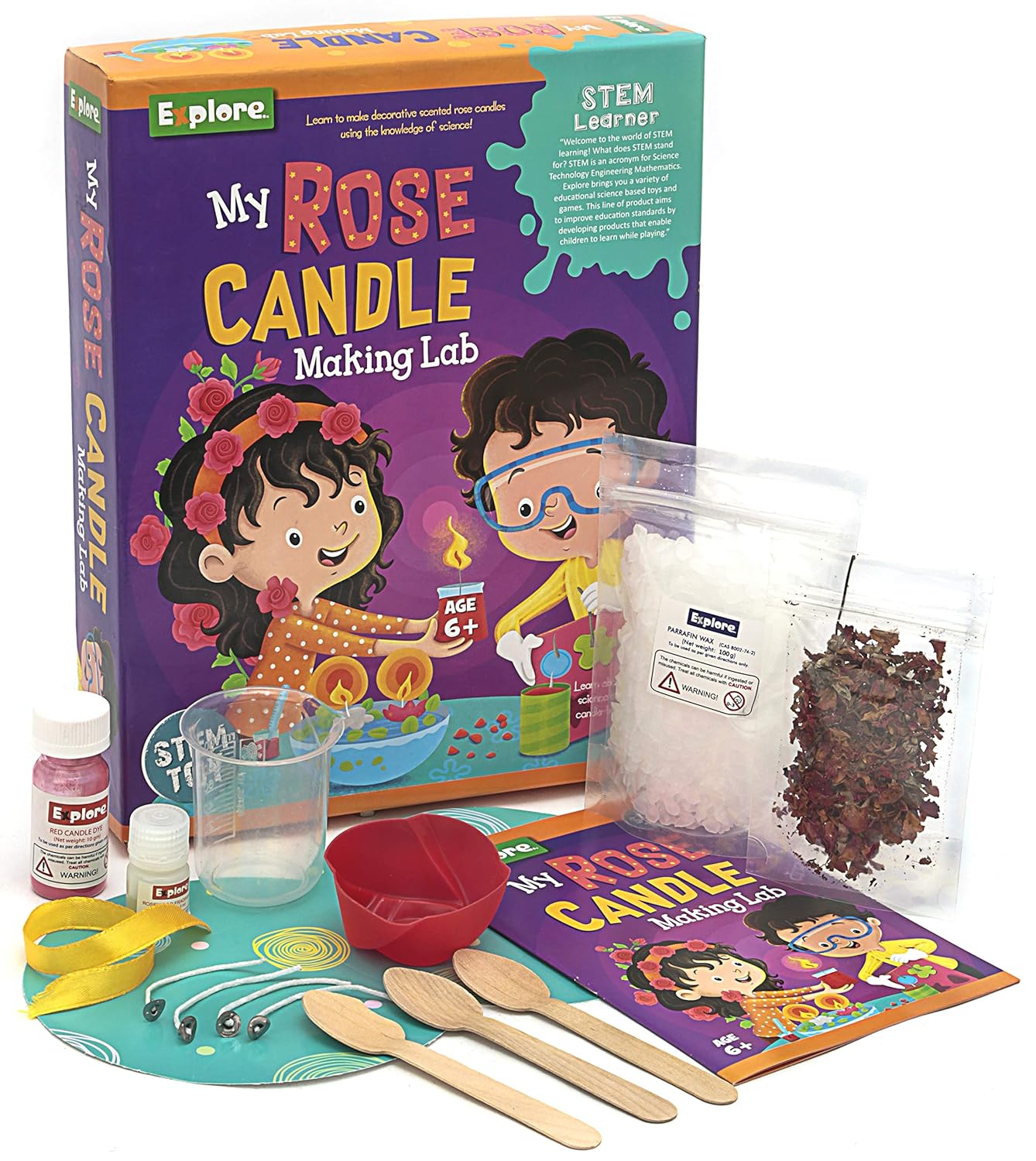 Exploe My Rose Candle Making Lab