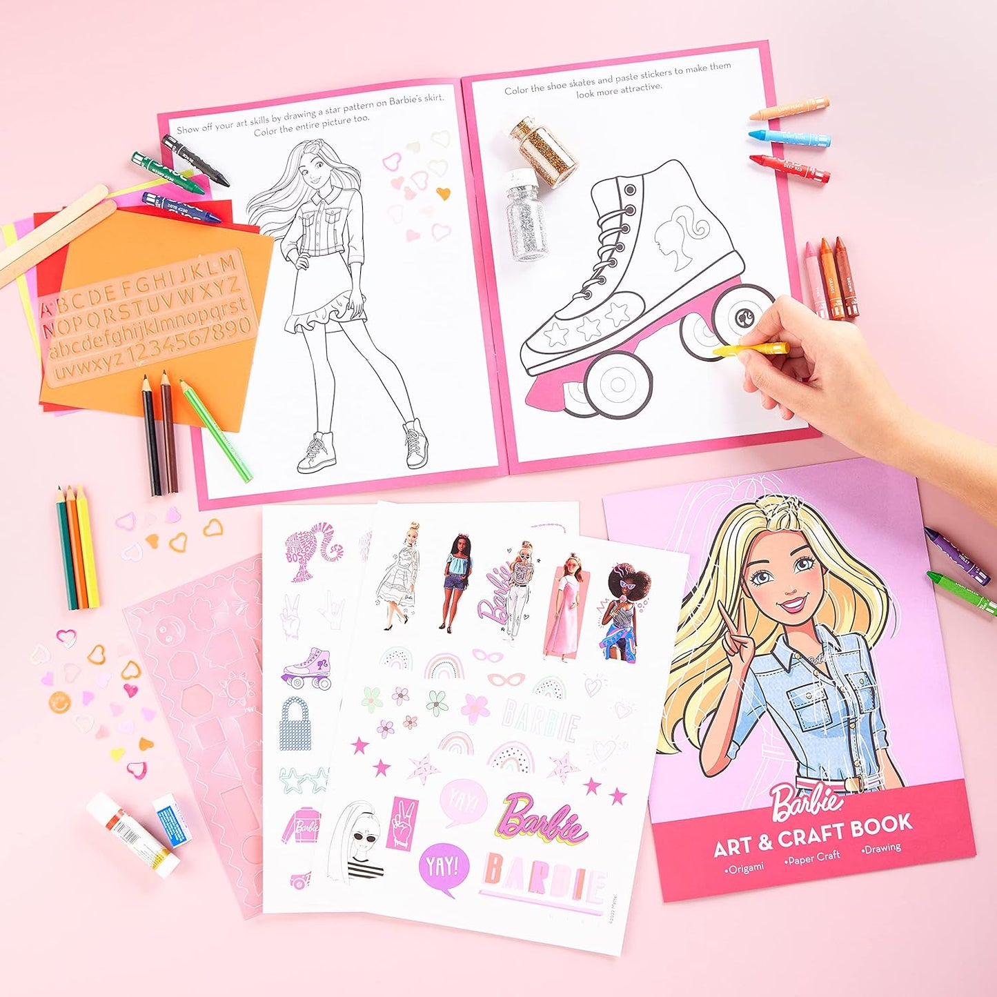 Barbie Creative Activity Kit Mattel Toys