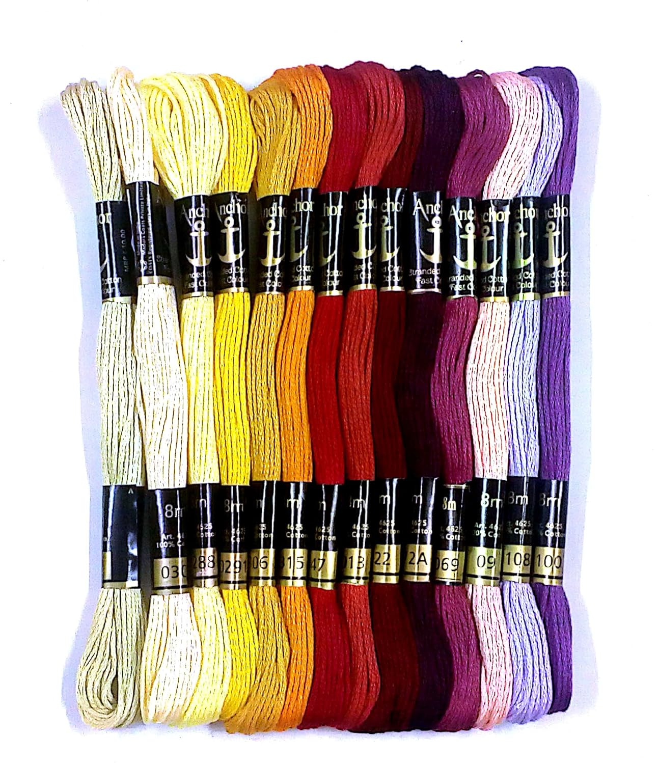 Anchor Embroidery Thread Multicolour