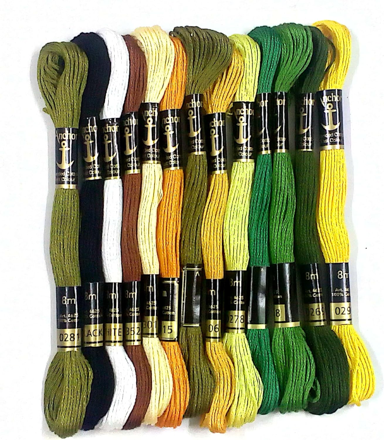 Anchor Embroidery Thread Multicolour