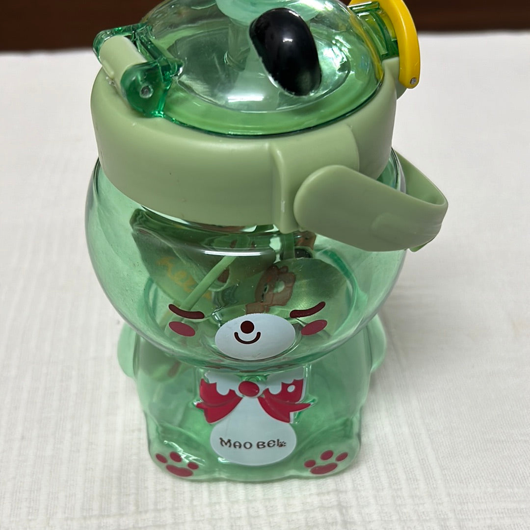 Fancy Water Bottle Mao Bel Green