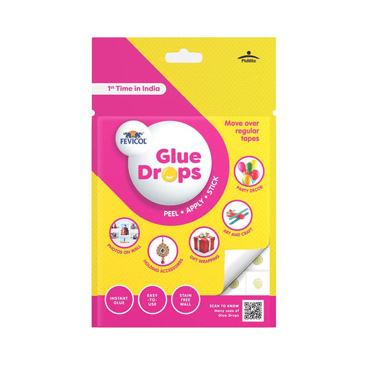 Fevicol Glue Drops 3 sheets of 32 Glue Drops Per Sheet