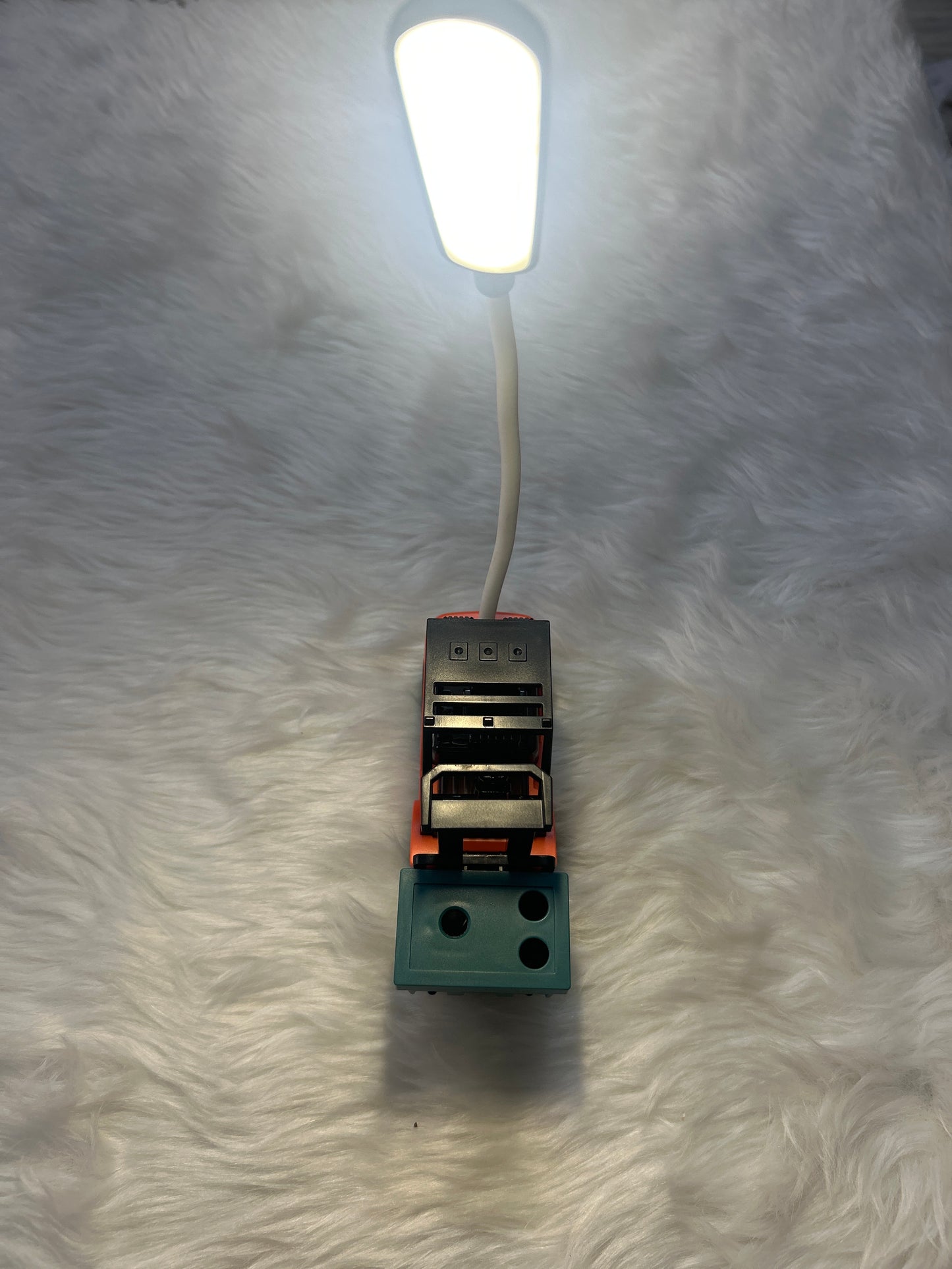 Forklift Pen Stand Lamp With Sharpener